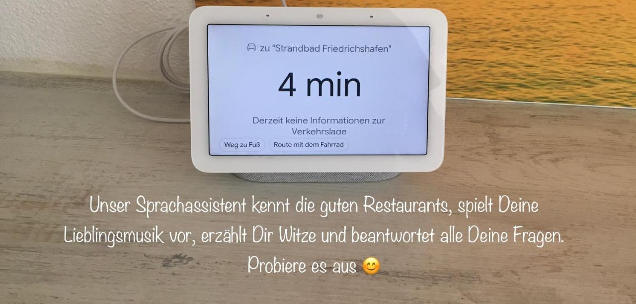 Ferienwohnung Am Bodensee- Zentrale Lage, Free Parking And Wifi, 109 M2, Privater Garten, 7 Gaeste, 2X Kingsize Boxspringbett, Familienfreundlich FDH Εξωτερικό φωτογραφία